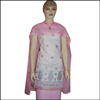 White with Pink color Combination Dress Material - N02 - Click here to View more details about this Product